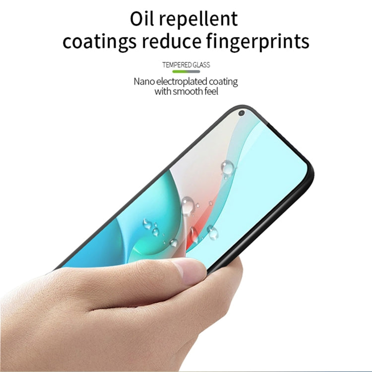 PINWUYO 9H 3D Curved Full Screen Explosion-proof Tempered Glass Film, For Xiaomi Redmi Note 9T, For vivo iQOO7