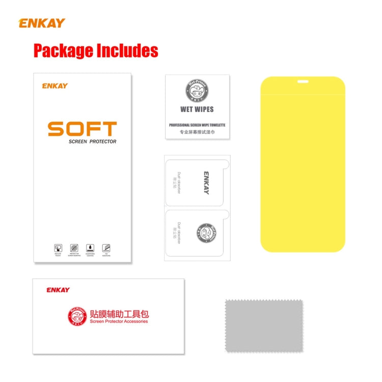 ENKAY Hat-Prince 0.1mm 3D Full Screen Protector Explosion-proof Hydrogel Film