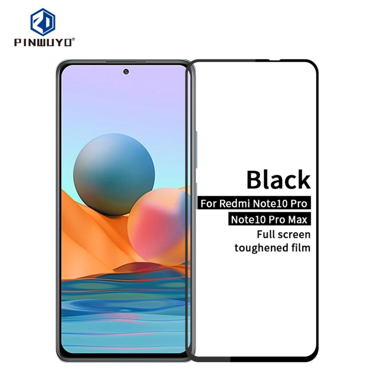 PINWUYO 9H 2.5D Full Screen Tempered Glass Film, For Xiaomi Redmi Note 10 Pro, For Samsung Galaxy A02s (US), For OPPO Find X3 Lite