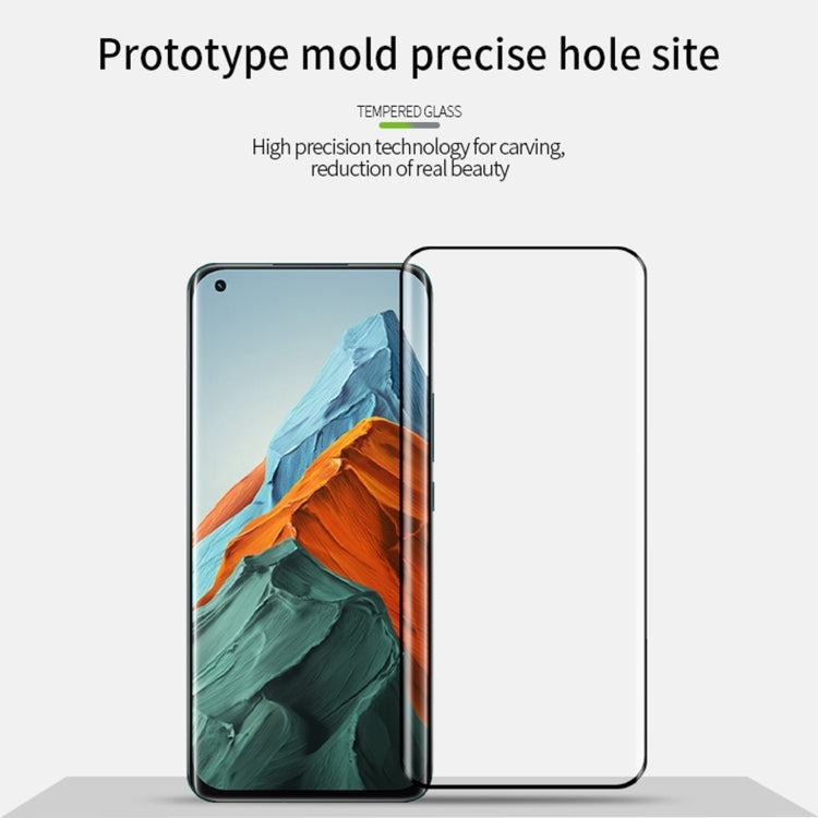 PINWUYO 9H 3D Hot Bending Tempered Glass Film, For Xiaomi Mi 11 Pro, For Xiaomi Mi 11 Ultra, For OnePlus 9 Pro, For OPPO Find X3 / 3X Pro