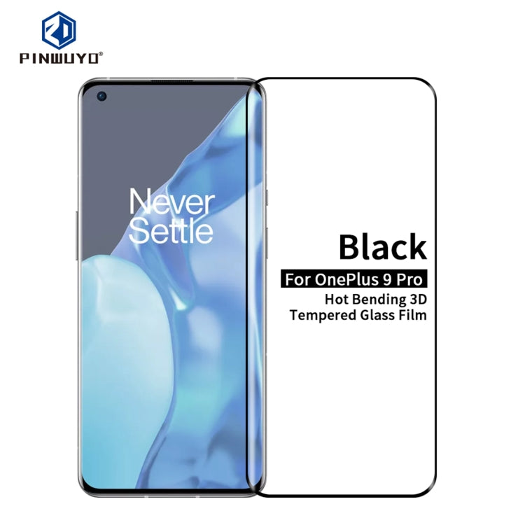 PINWUYO 9H 3D Hot Bending Tempered Glass Film, For Xiaomi Mi 11 Pro, For Xiaomi Mi 11 Ultra, For OnePlus 9 Pro, For OPPO Find X3 / 3X Pro