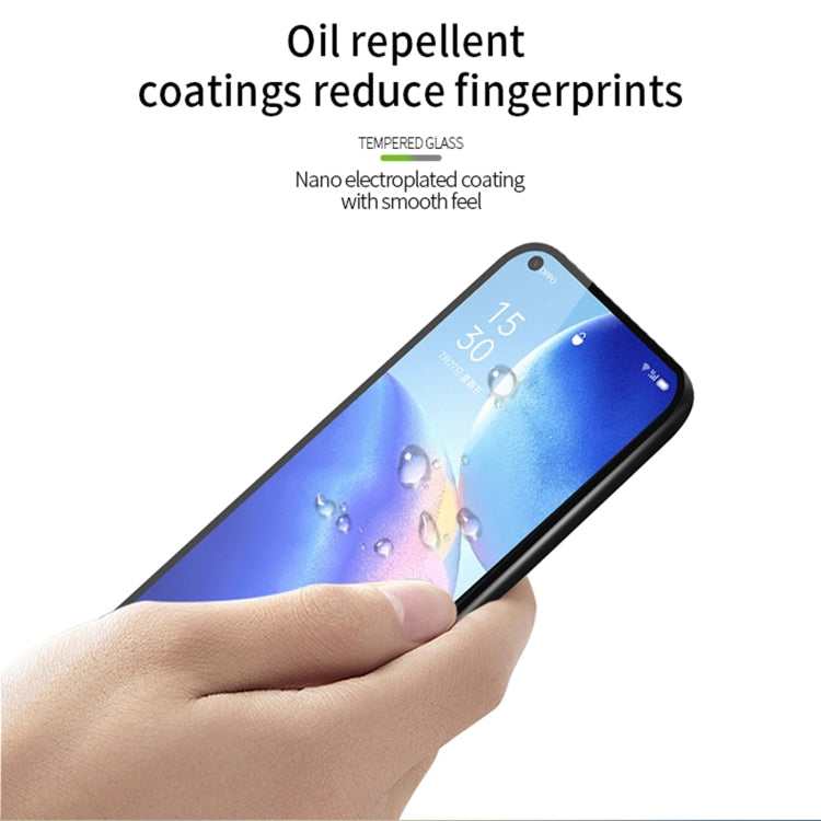 PINWUYO 9H 2.5D Full Screen Tempered Glass Film, For OPPO Reno5 Z / A94, For Lenovo Legion 2 Pro