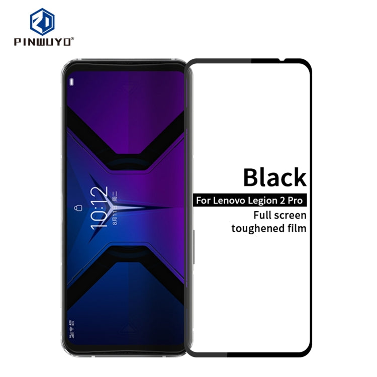 PINWUYO 9H 2.5D Full Screen Tempered Glass Film, For OPPO Reno5 Z / A94, For Lenovo Legion 2 Pro
