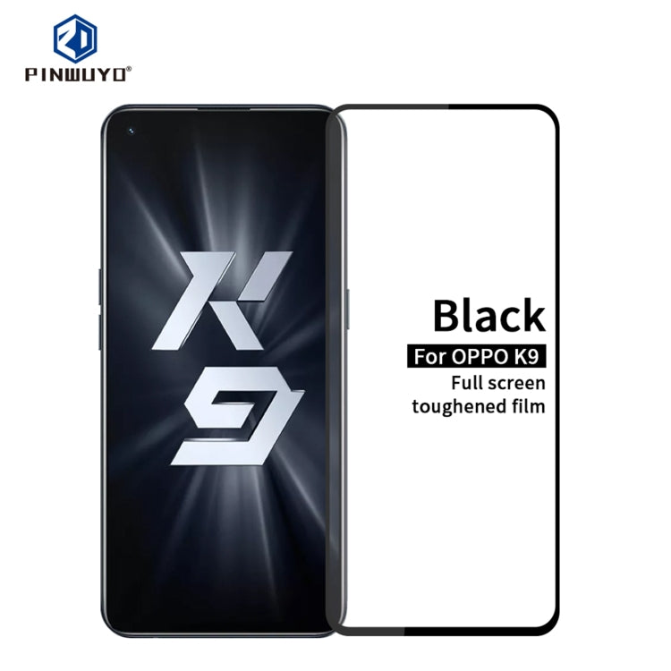 PINWUYO 9H 2.5D Full Screen Tempered Glass Film, For Realme 8 / 8 Pro, For OPPO K9, For Asus Zenfone 8 / ZS590KS, For Motorola Moto G20