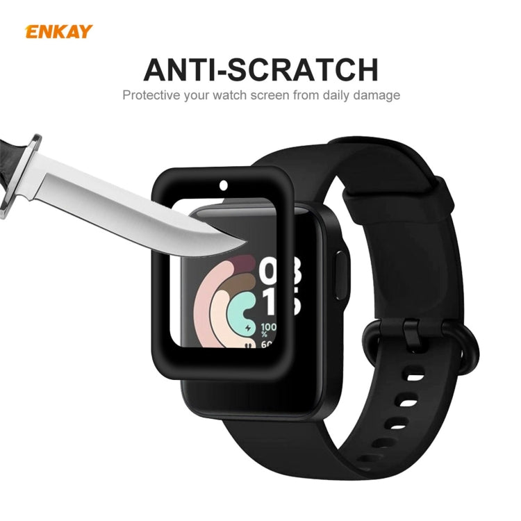 2 PCS ENKAY Hat-Prince 3D Full Screen Soft PC Edge + PMMA HD Screen Protector Film