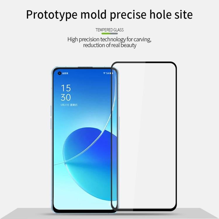 PINWUYO 9H 2.5D Full Screen Tempered Glass Film, For OPPO Reno6, For Realme X7 Max, For Nubia Red Magic 6R, For Honor Play5 5G, For Samsung Galaxy S21 FE
