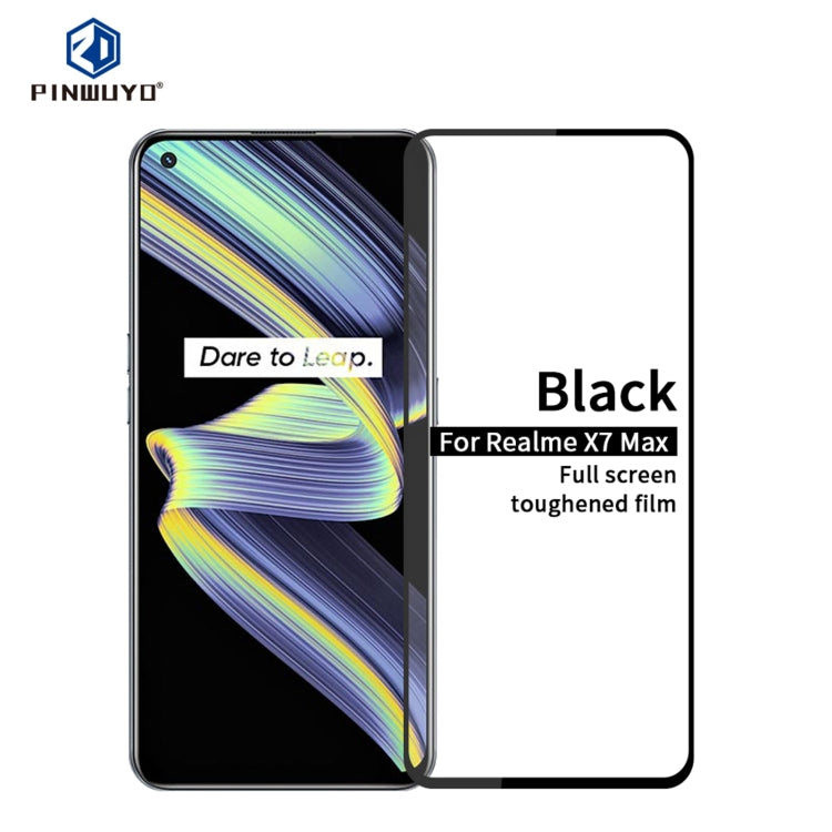 PINWUYO 9H 2.5D Full Screen Tempered Glass Film, For OPPO Reno6, For Realme X7 Max, For Nubia Red Magic 6R, For Honor Play5 5G, For Samsung Galaxy S21 FE