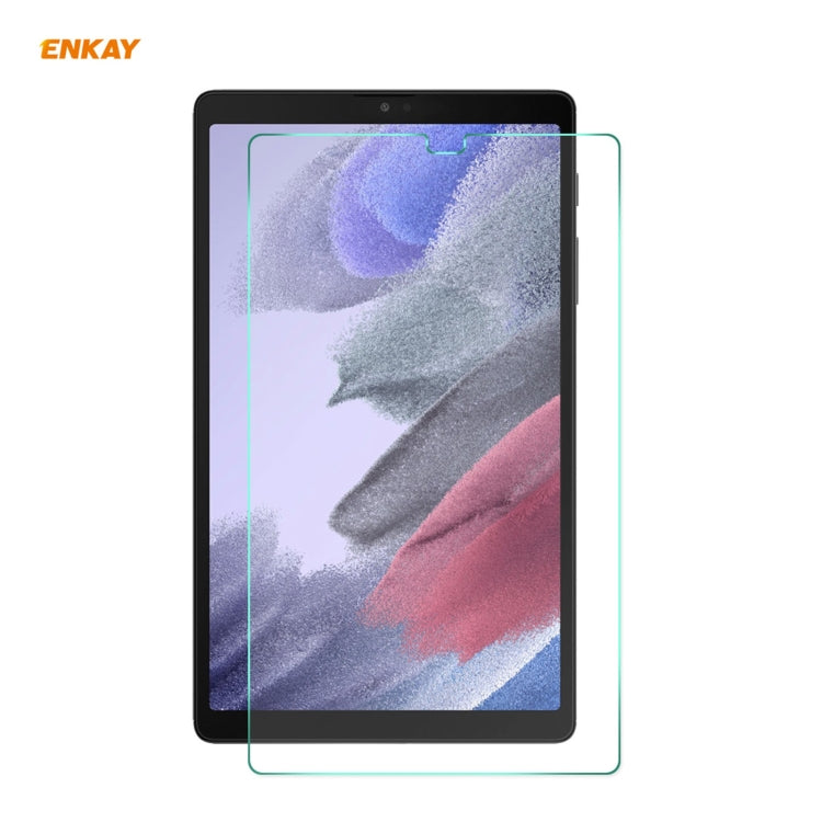 For Samsung Galaxy Tab A7 Lite 8.7 T220 / T225 ENKAY Hat-Prince 0.33mm 9H Surface Hardness 2.5D Explosion-proof Tempered Glass Protector Film, 1 PCS, 2 PCS