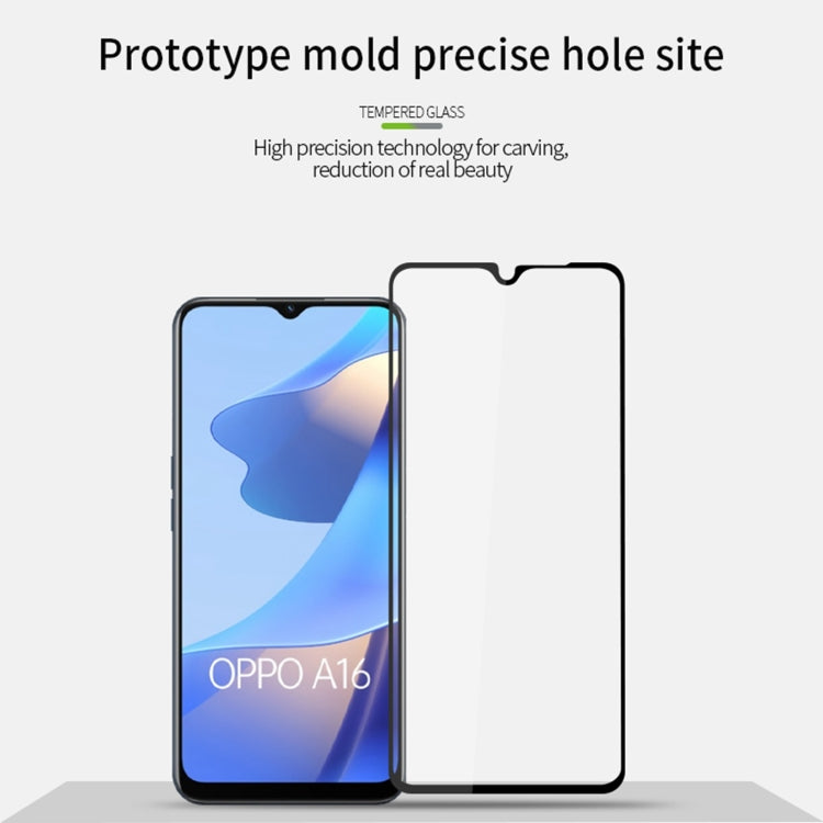 PINWUYO 9H 2.5D Full Screen Tempered Glass Film, For OPPO A16, For OPPO Reno6 Z, For Samsung Galaxy M32