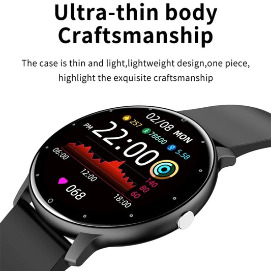 ZL02D 1.28 inch Color Screen Smart Watch, IP67 Waterproof,Support Heart Rate Monitoring/Blood Pressure Monitoring/Blood Oxygen Monitoring/Sleep Monitoring/Sedentary Reminder