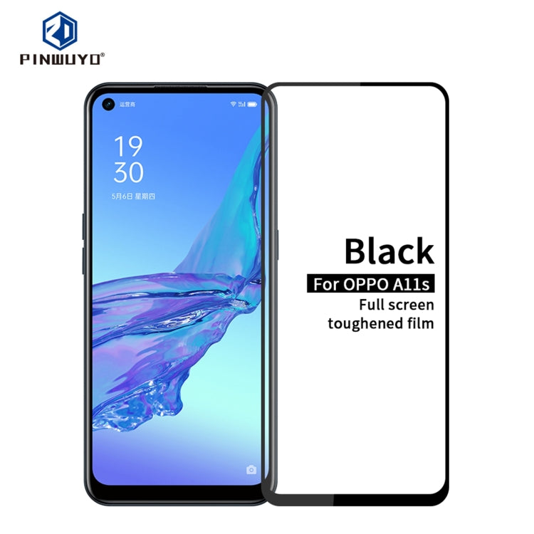 PINWUYO 9H 2.5D Full Screen Tempered Glass Film, For Xiaomi Mi 11T / 11T Pro, For OPPO A11s, For Realme GT Neo2