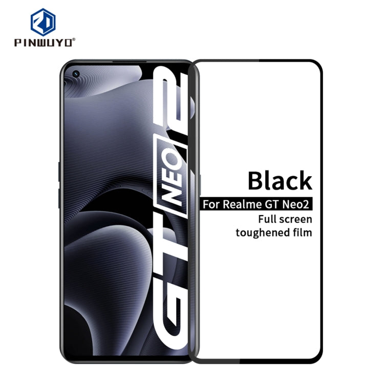 PINWUYO 9H 2.5D Full Screen Tempered Glass Film, For Xiaomi Mi 11T / 11T Pro, For OPPO A11s, For Realme GT Neo2