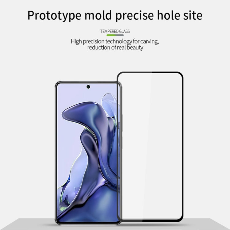 PINWUYO 9H 2.5D Full Screen Tempered Glass Film, For Xiaomi Mi 11T / 11T Pro, For OPPO A11s, For Realme GT Neo2