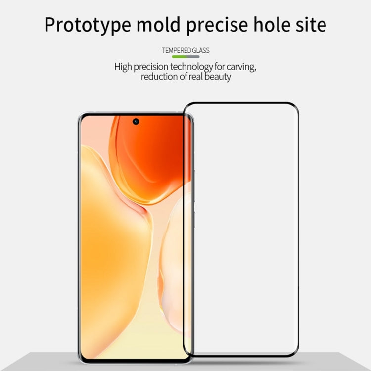 PINWUYO 9H 3D Hot Bending Tempered Glass Film, For vivo X70 Pro