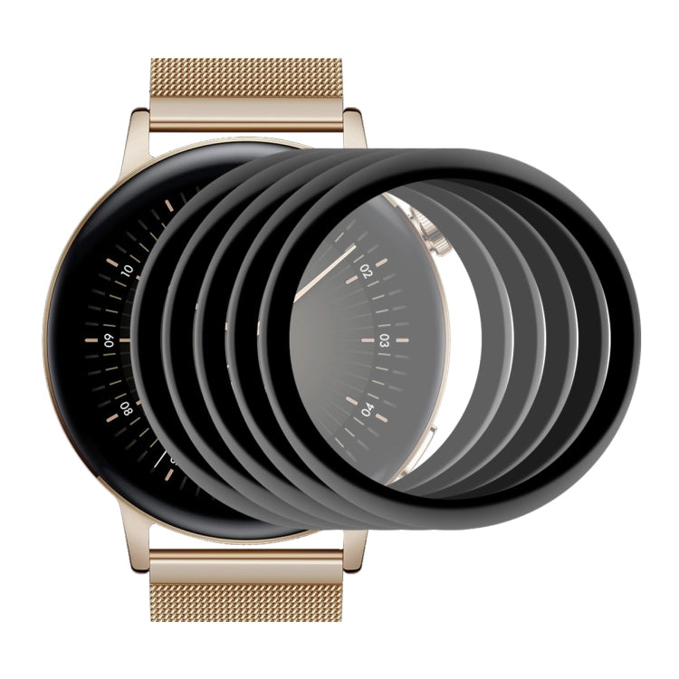 For Huawei Watch GT 3 42mm ENKAY Hat-Prince Full Coverage 3D Curved Soft PC Edge + PMMA HD Screen Protector Film