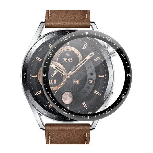 For Huawei Watch GT 3 46mm ENKAY Hat-Prince Full Coverage 3D Curved Soft PC Edge + PMMA HD Screen Protector Film