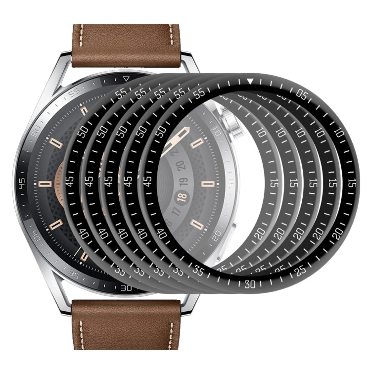 For Huawei Watch GT 3 46mm ENKAY Hat-Prince Full Coverage 3D Curved Soft PC Edge + PMMA HD Screen Protector Film
