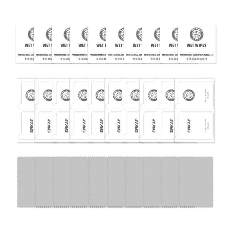 10 PCS For Samsung Galaxy A32 5G ENKAY Hat-Prince 0.26mm 9H 2.5D Curved Edge Tempered Glass Film, 10 PCS