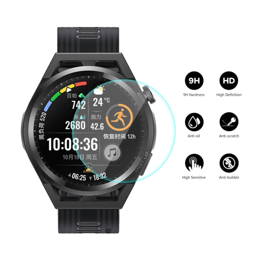 For Huawei Watch GT Runner 46mm ENKAY Hat-Prince 0.2mm 9H 2.15D Curved Edge Tempered Glass Screen Protector Watch Film