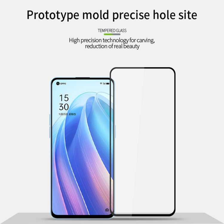 PINWUYO 9H 2.5D Full Screen Tempered Glass Film, For OPPO Reno7 5G, For OPPO Reno7 Pro 5G, For Samsung Galaxy A53, For Samsung Galaxy A73