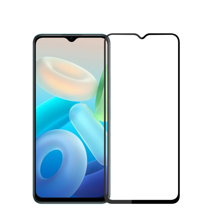 PINWUYO 9H 2.5D Tempered Glass Full Film, For vivo Y76 5G / Y76S 5G, For Honor X30, For Xiaomi Poco M4 Pro 5G