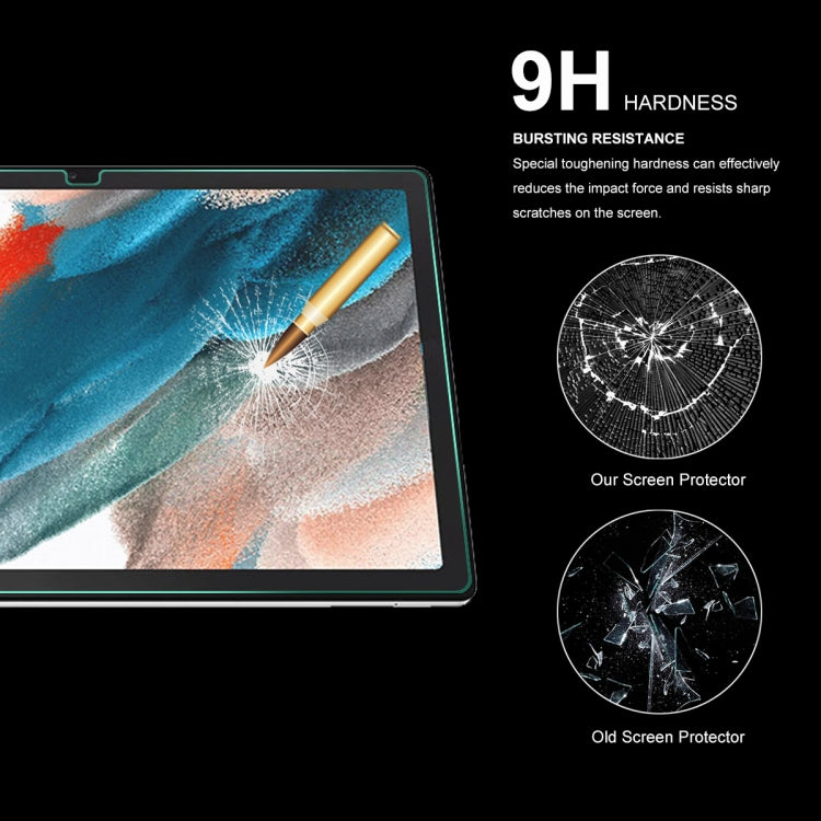 For Samsung Galaxy Tab A8 10.5 2021 ENKAY 0.33mm Explosion-proof Tempered Glass Tablet Film, 1 PCS, 2 PCS
