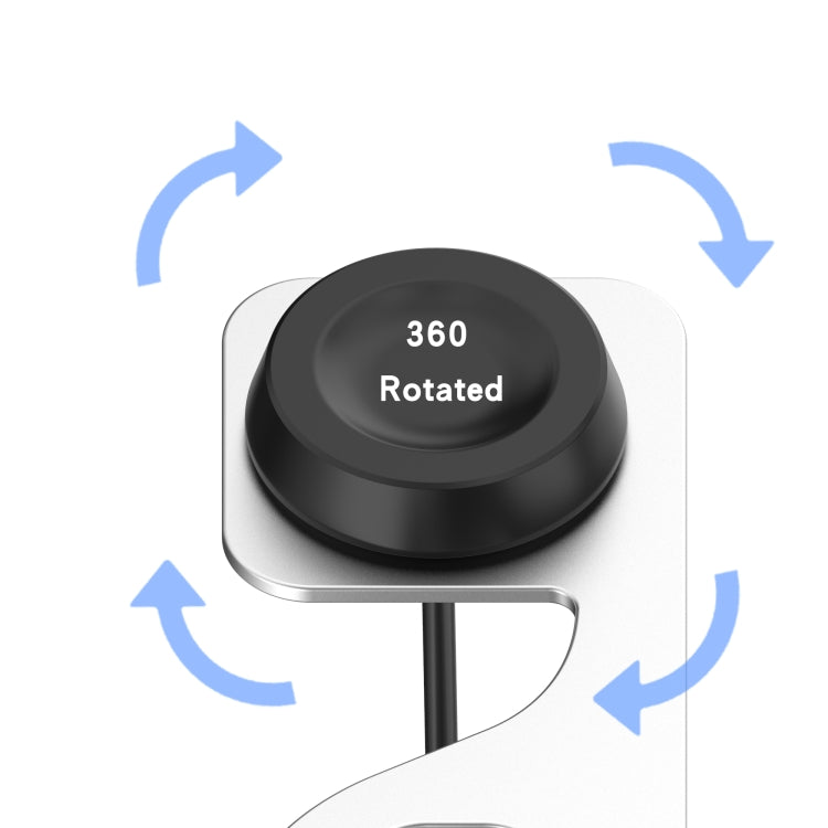 Rotatable Magnetic Metal Charging Base
