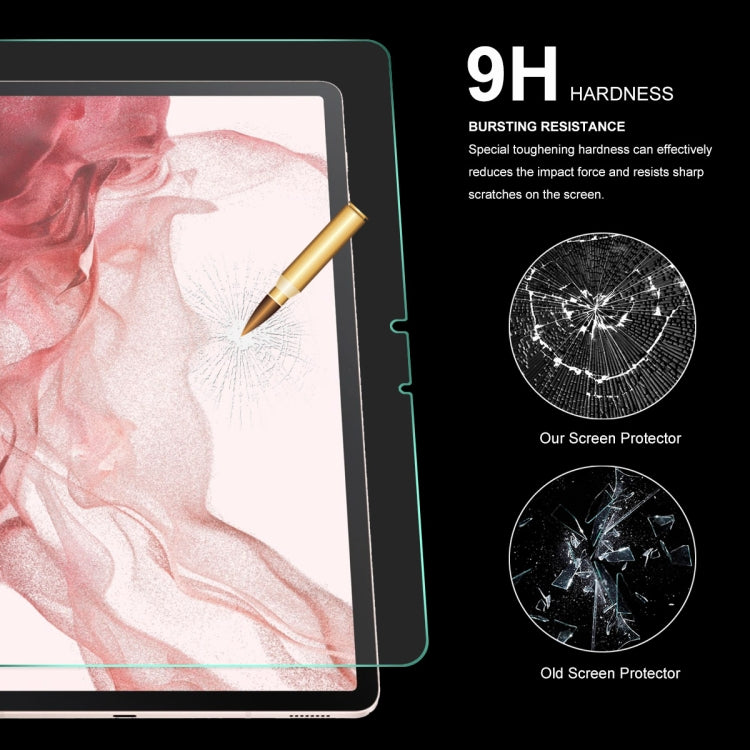 For Samsung Galaxy Tab S8 11.0 X700 / X706 ENKAY 0.33mm Explosion-proof Anti-Scratch Tempered Glass Film, 1 PCS, 2 PCS