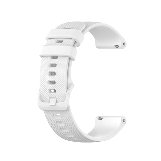 22mm Checkered Silicone Strap