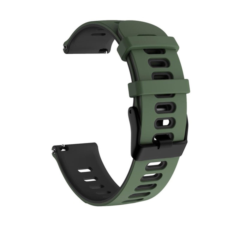20mm Mixed-Color Silicone Strap