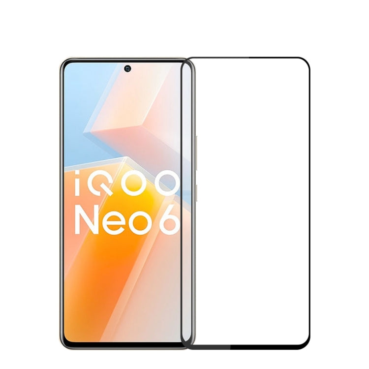 PINWUYO 9H 2.5D Full Screen Tempered Glass Film, For Xiaomi Redmi 10C, For Xiaomi Redmi K40S, For ZTE Nubia Red Magic7, For ZTE Nubia Red Magic7 Pro, For vivo iQOO Neo6, For Huawei Nova 9 SE