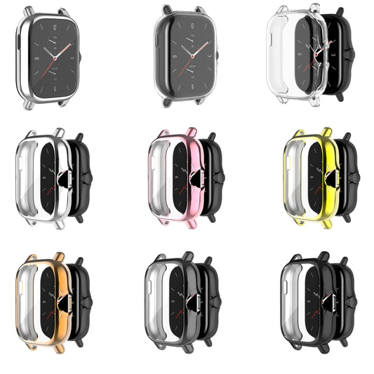 Shockproof TPU Plating Watch Case