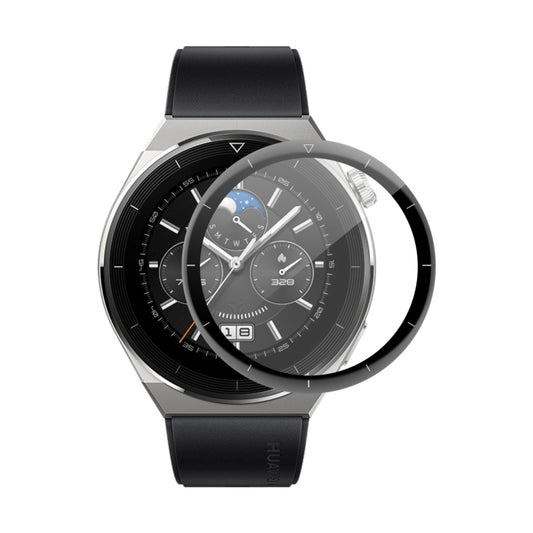 For Huawei Watch GT 3 Pro 46mm ENKAY 3D Full Coverage Soft PC Edge + PMMA HD Screen Watch Film