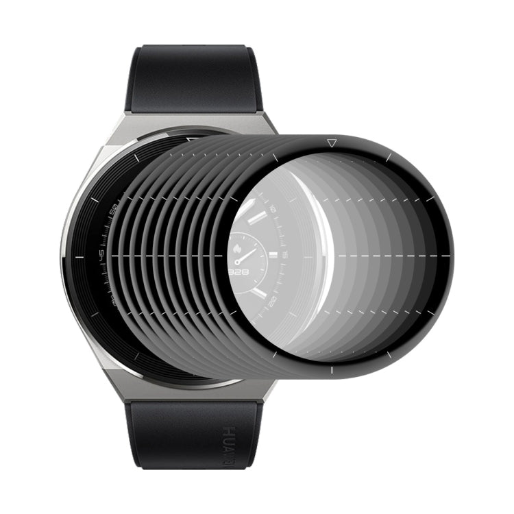 For Huawei Watch GT 3 Pro 46mm ENKAY 3D Full Coverage Soft PC Edge + PMMA HD Screen Watch Film