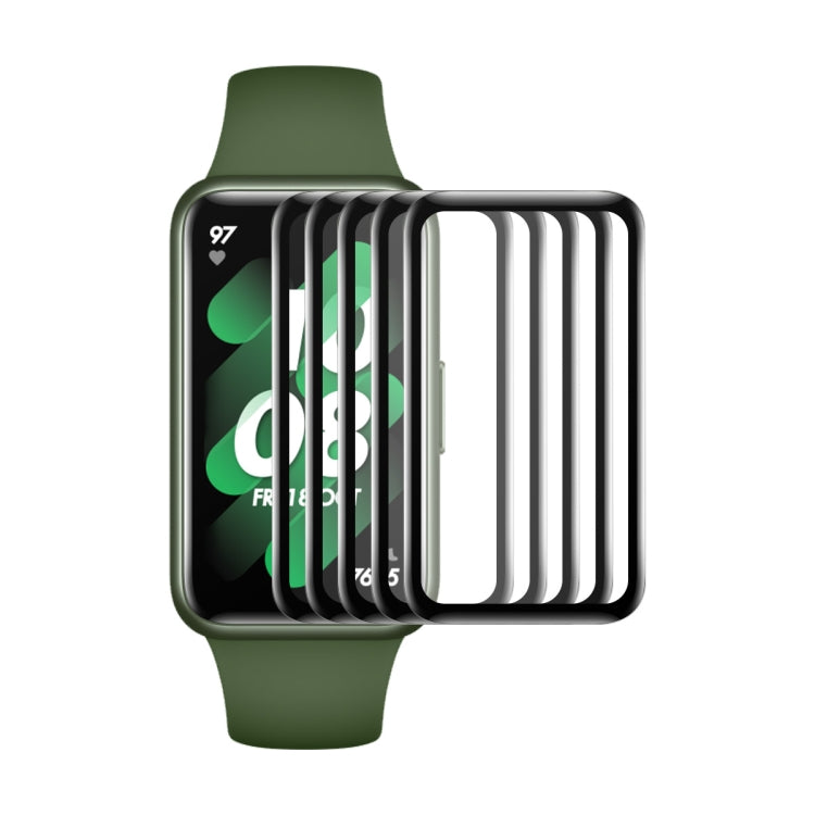 For Huawei Band 7/6 / Honor Band 6 ENKAY 3D Full Coverage Soft PC Edge + PMMA HD Screen Watch Film