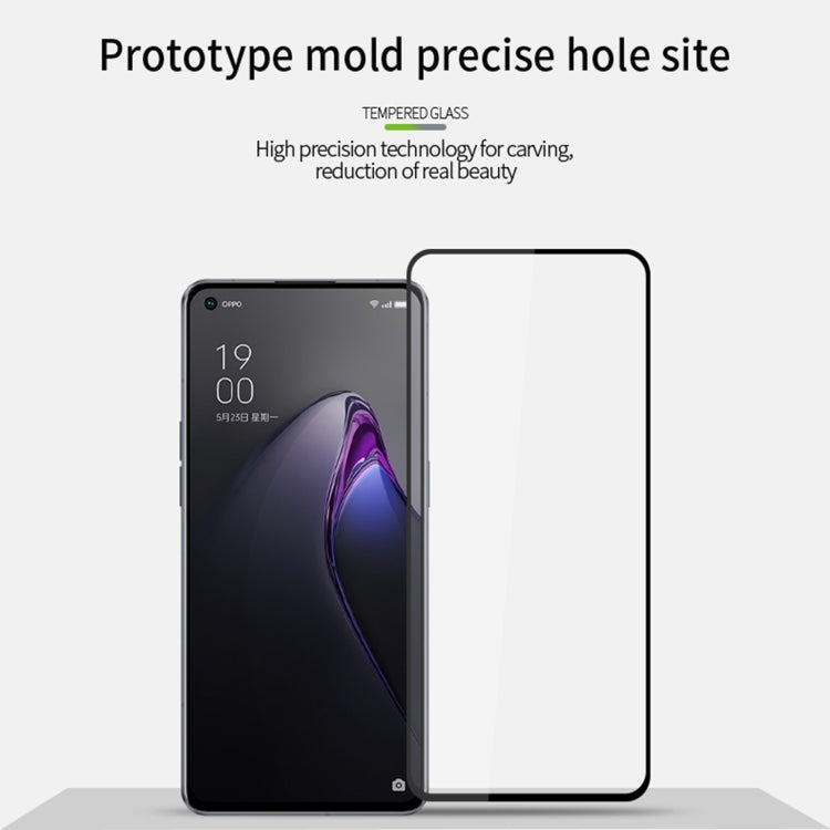 PINWUYO 9H 2.5D Full Screen Tempered Glass Film, For OPPO Reno8 Pro, For OPPO Reno8 Pro+, For vivo S15, For Sony Xperia 10 IV, For OPPO Reno8, For Realme Narzo 50 Pro
