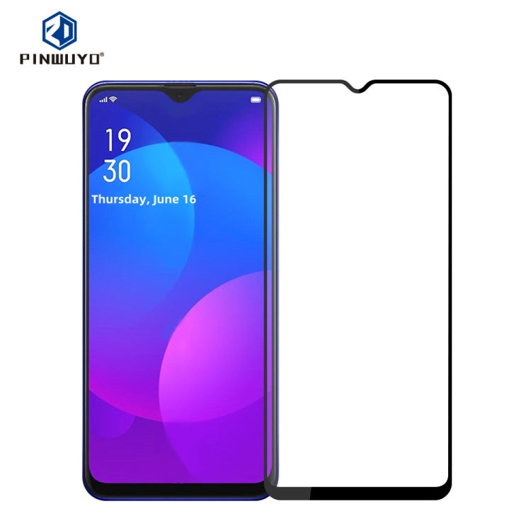 PINWUYO 9H 2.5D Full Screen Tempered Glass Film, For OPPO A77 5G, For Motorola Moto E32