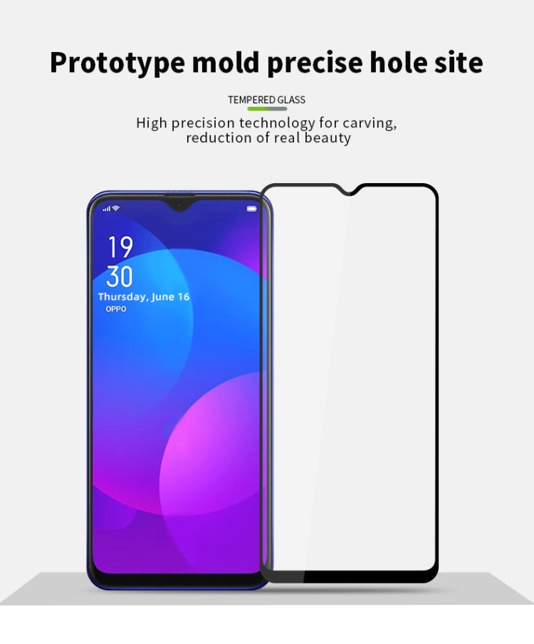 PINWUYO 9H 2.5D Full Screen Tempered Glass Film, For OPPO A77 5G, For Motorola Moto E32