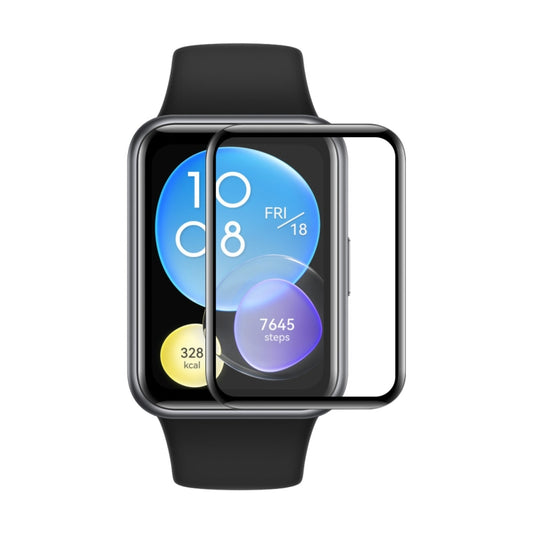 For Huawei Watch Fit 2 ENKAY Hat-Prince 3D Full Coverage Soft PC Edge + PMMA HD Screen Protector Film