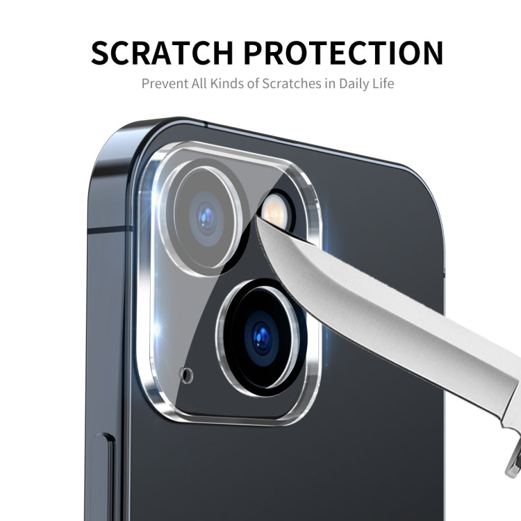 ENKAY Hat-Prince 9H Rear Camera Lens Tempered Glass Film for iPhone 14 / 14 Max, For iPhone 14 / 14 Max(1 PC), For iPhone 14 / 14 Max(2 PCS)