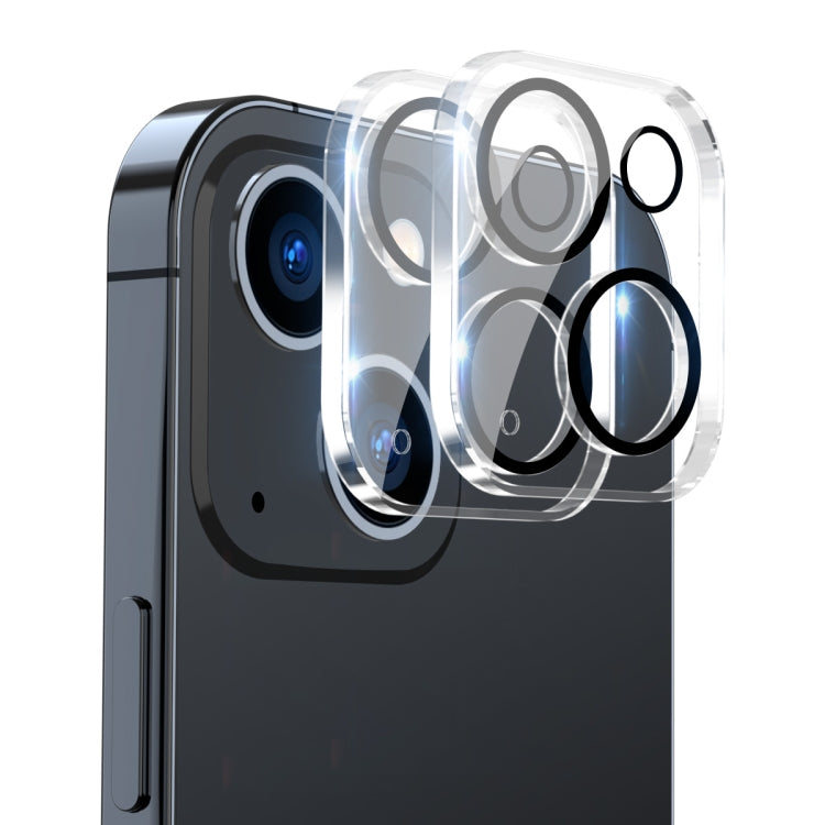 ENKAY Hat-Prince 9H Rear Camera Lens Tempered Glass Film for iPhone 14 / 14 Max, For iPhone 14 / 14 Max(1 PC), For iPhone 14 / 14 Max(2 PCS)