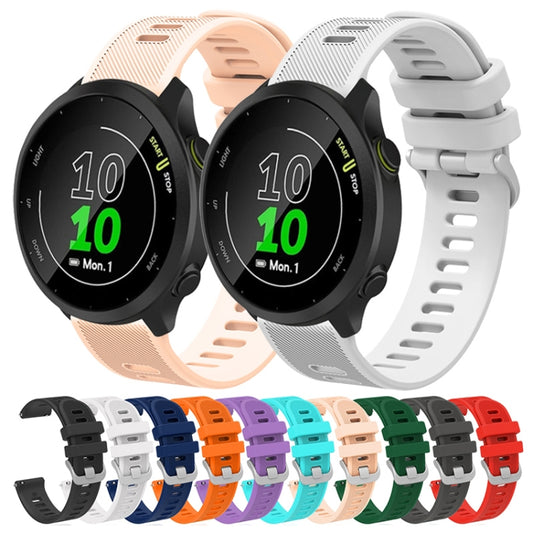 20mm Silicone Twill Watch Band