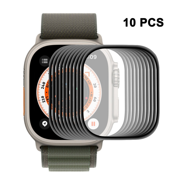 1 PCS ENKAY 3D Soft PC Edge PMMA Screen Film For Apple Watch Ultra / Ultra 2 / Ultra 3 49mm, 1 PCS, 2 PCS, 5 PCS, 10 PCS