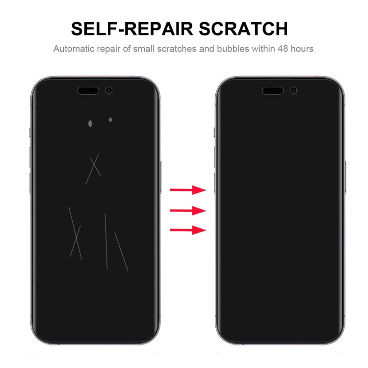 ENKAY Full Glue Explosion-proof Hydrogel Film For iPhone 14 Pro Max, For iPhone 14 Pro Max (1 PC), For iPhone 14 Pro Max (2 PCS), For iPhone 14 Pro Max (5 PCS), For iPhone 14 Pro Max (10 PCS)