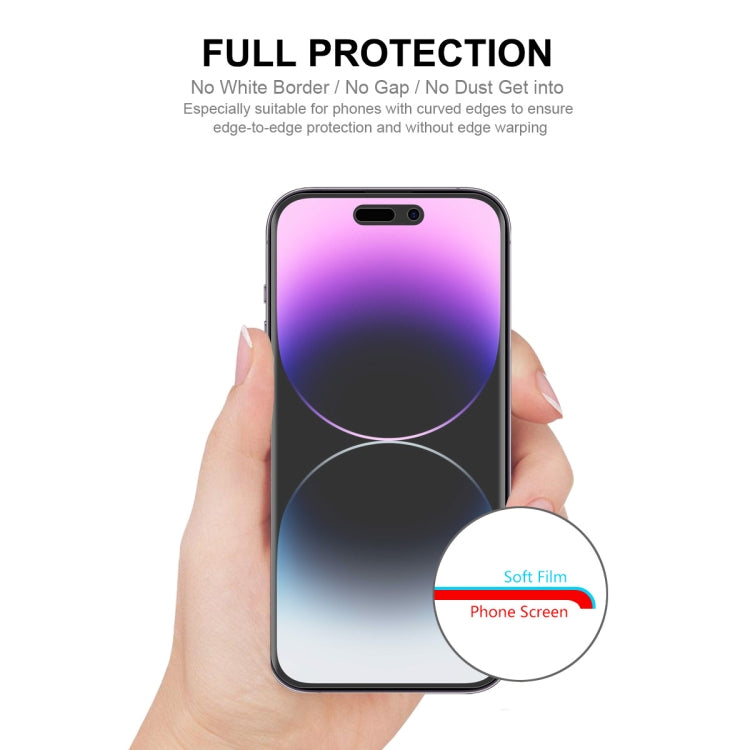 ENKAY Full Glue Explosion-proof Hydrogel Film For iPhone 14 Pro Max, For iPhone 14 Pro Max (1 PC), For iPhone 14 Pro Max (2 PCS), For iPhone 14 Pro Max (5 PCS), For iPhone 14 Pro Max (10 PCS)