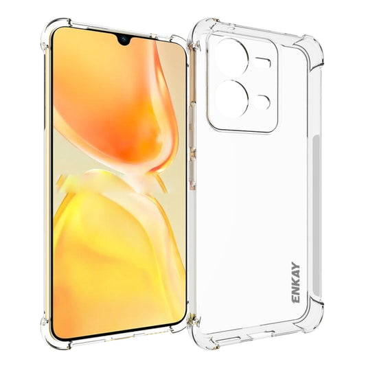 For vivo V25 5G Global NKAY Clear TPU Shockproof Phone Case