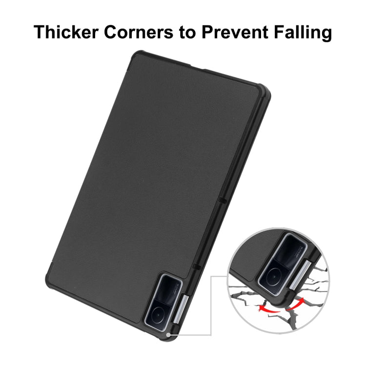 For Xiaomi Redmi Pad 10.61 inch ENKAY Tri-fold Custer Texture Leather Stand Smart Case