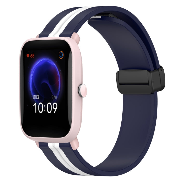 20mm Folding Magnetic Clasp Silicone Watch Band