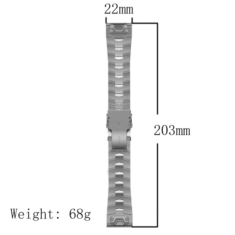 22mm Titanium Alloy Watch Band