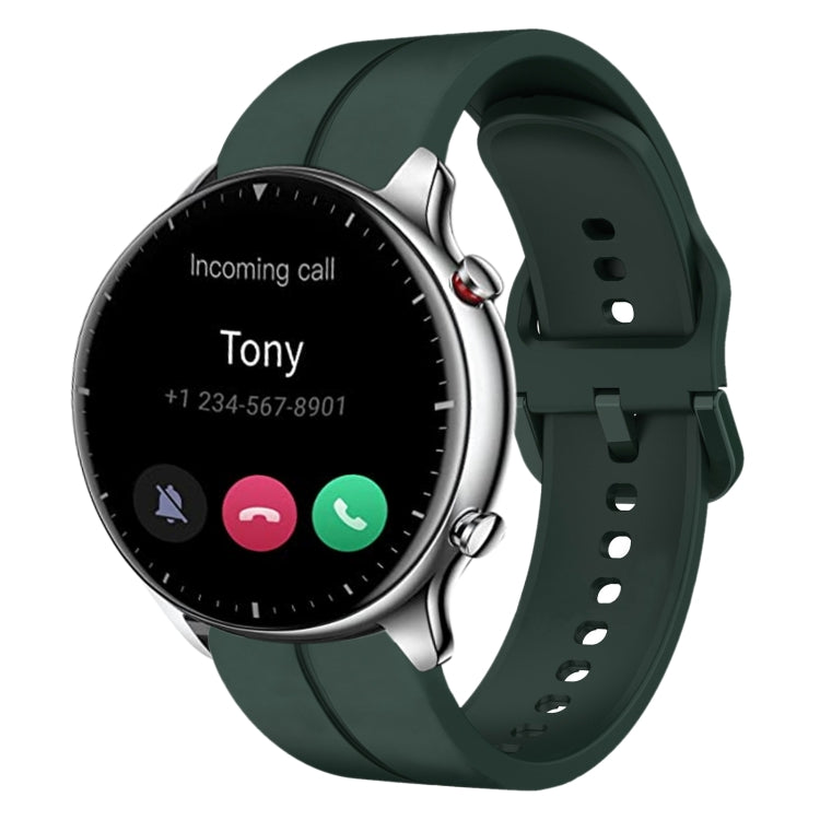22mm  Loop Silicone Watch Band
